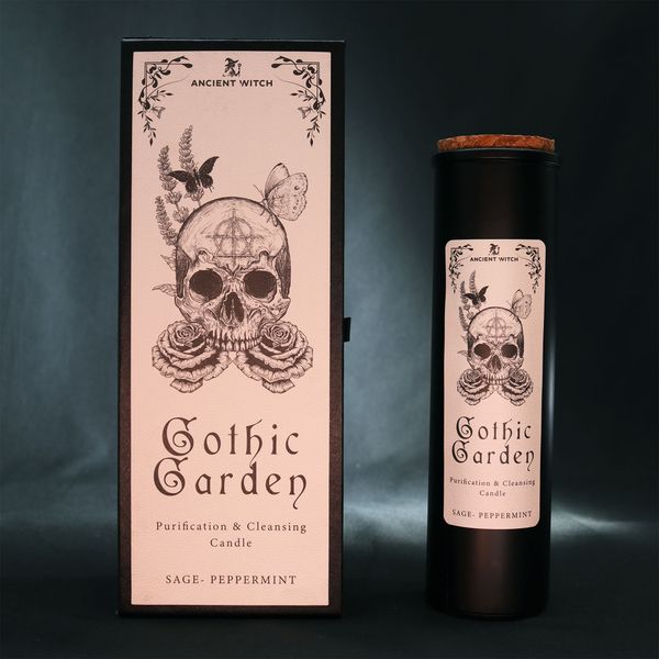 Bougies Magique de Purification Sorcière Ancestrale - Jardin Gothique