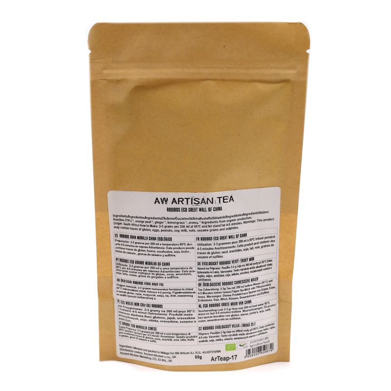 50g Rooibos Eco Clasico Gran Muralla de China