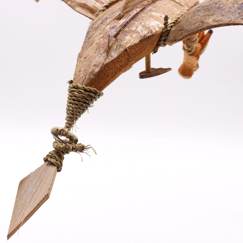 Natural Coconut Dragon Mobile 37cm