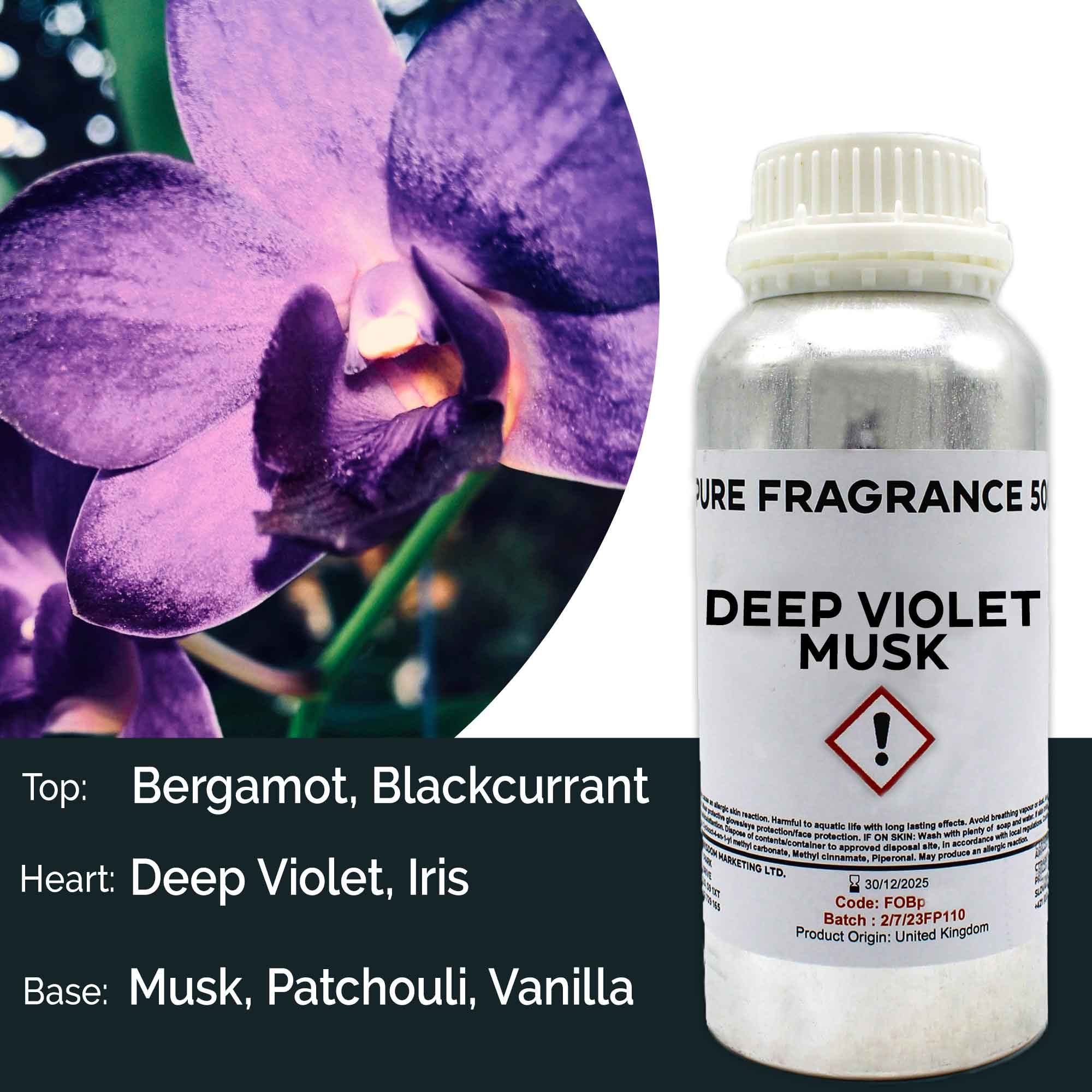 500ml (Pure) FO - Deep Violet Musk