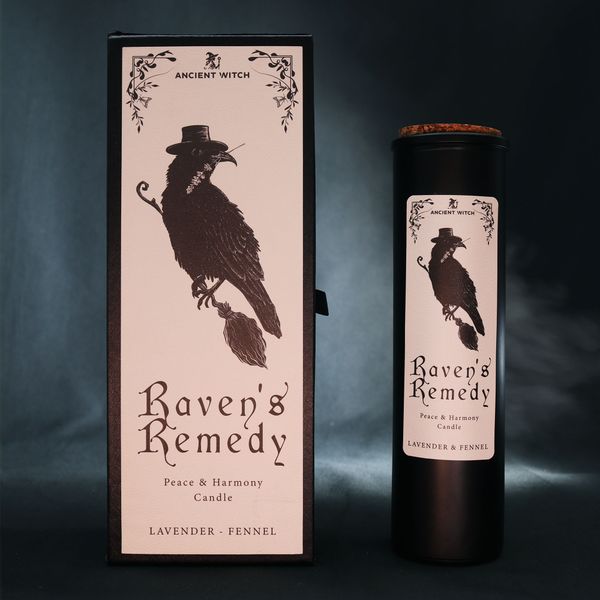 Bougies Magique de Purification Sorcière Ancestrale - Remède des Corbeaux