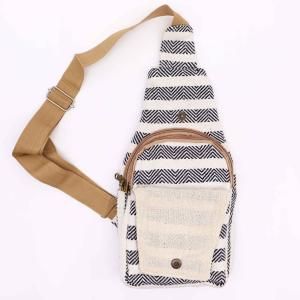 Bolso Bandolera de Algodón Natural
