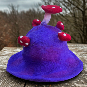 Felted Mushroom Hats