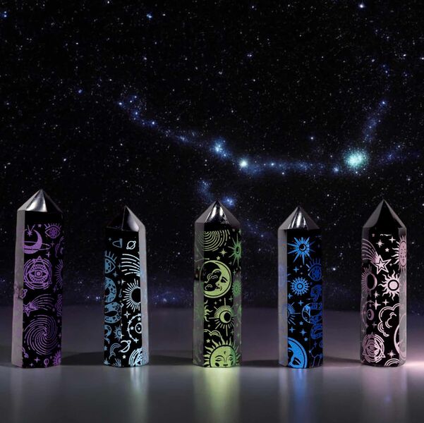 Stavar av Svart Obsidian