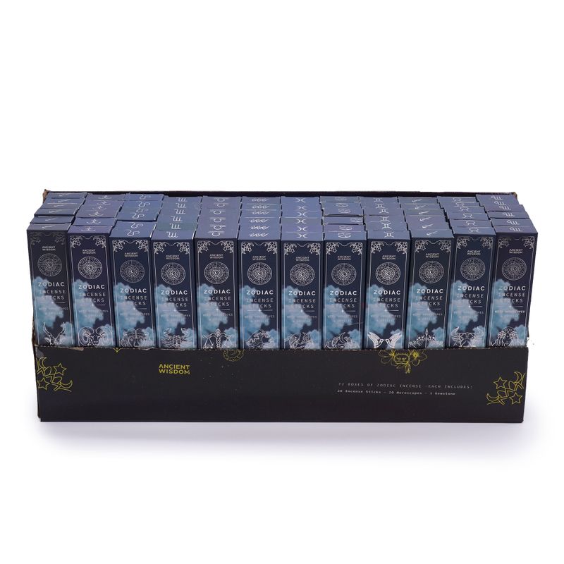 Starter Set of Zodiac Crystal Scents Incense