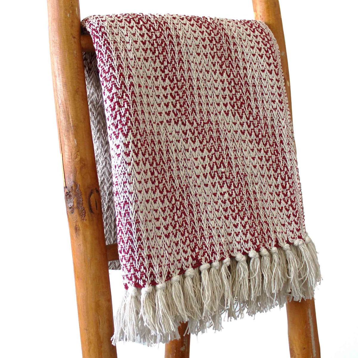 Mantas Boho Conforto - Ruby em dois tons