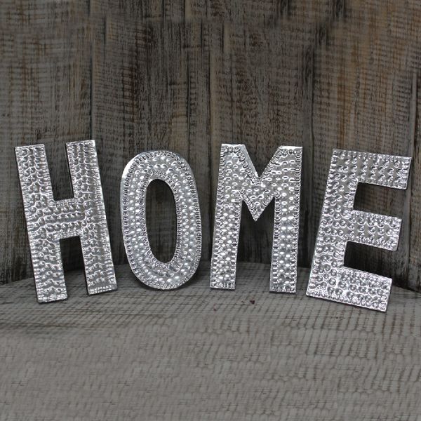 Dekorativa Bokstäver i Aluminium