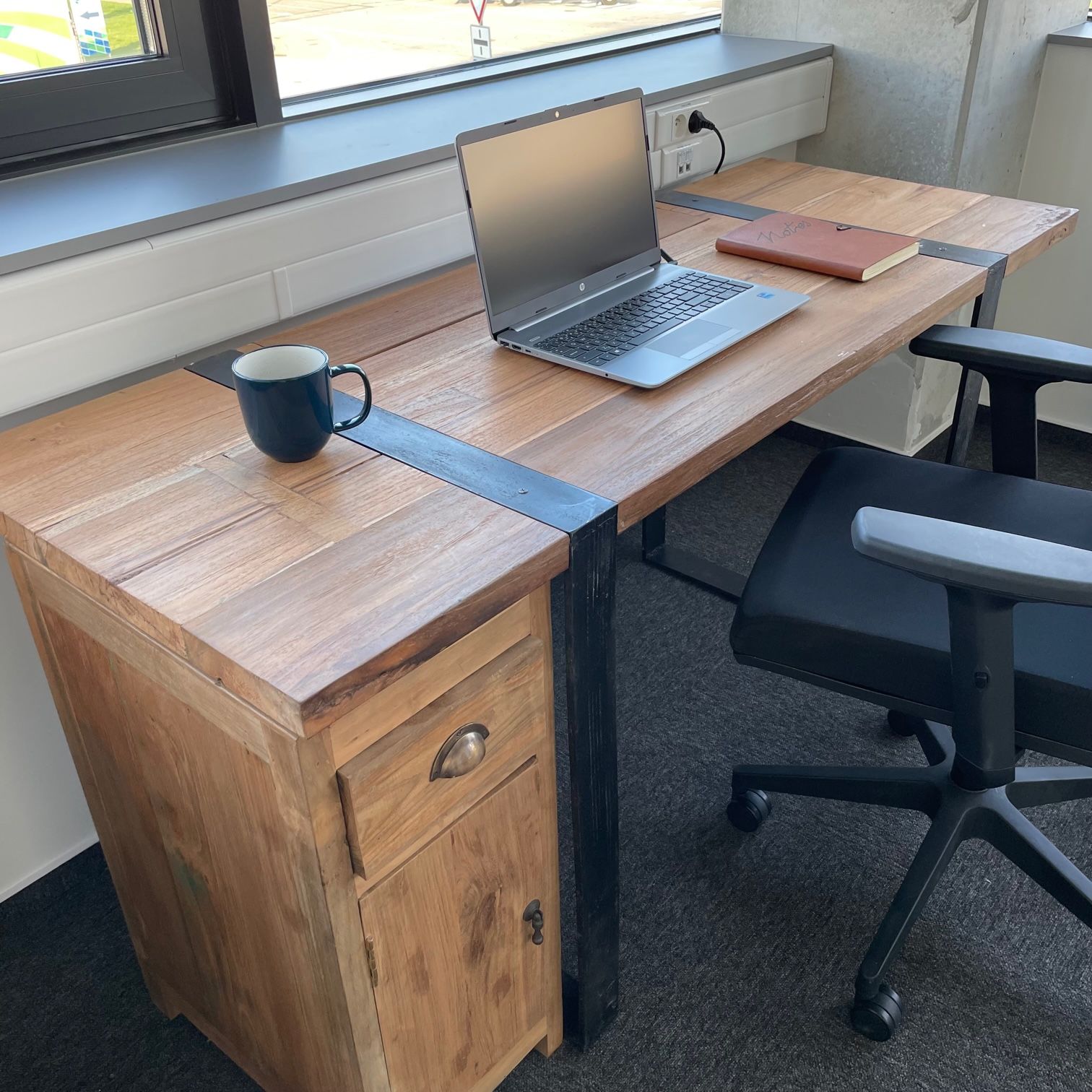 Mesa de escritório 160x60x75cm