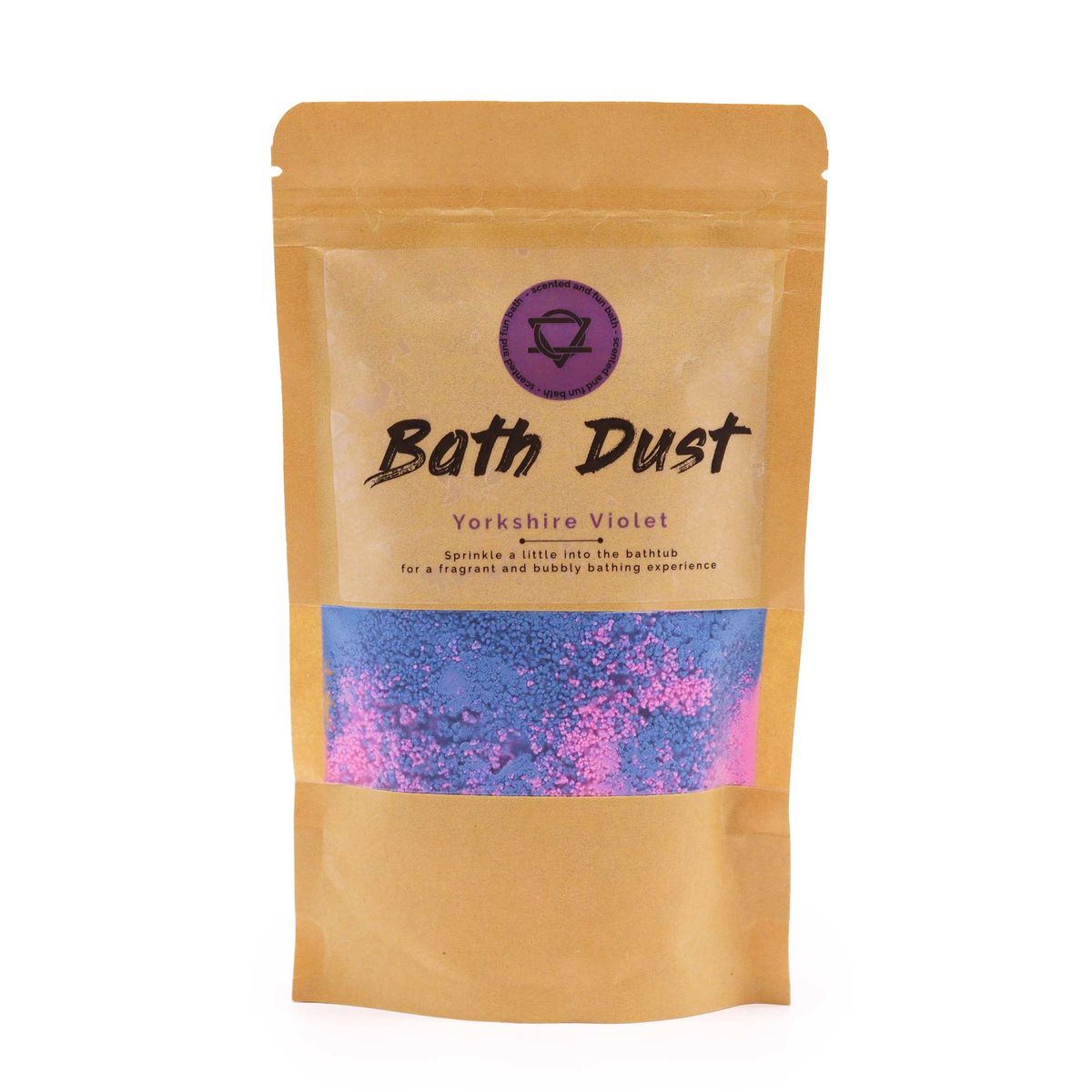 Pó de banho de violeta de Yorkshire 190 g