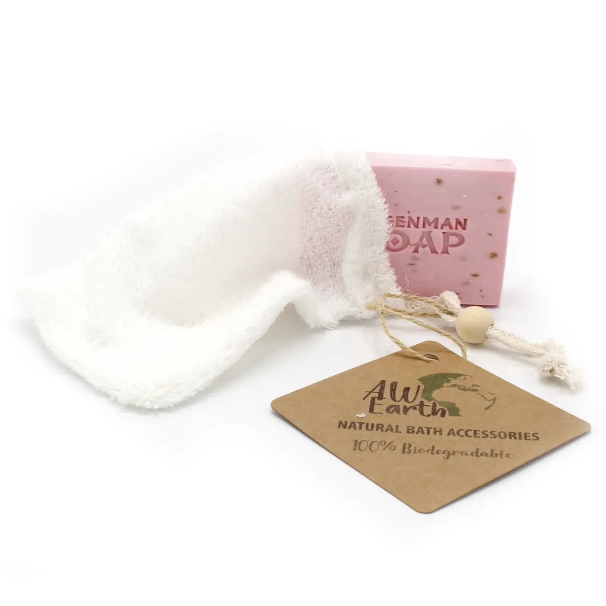 Nature Soap Bag - Bamboo — Soap · GlowDuty apothecary