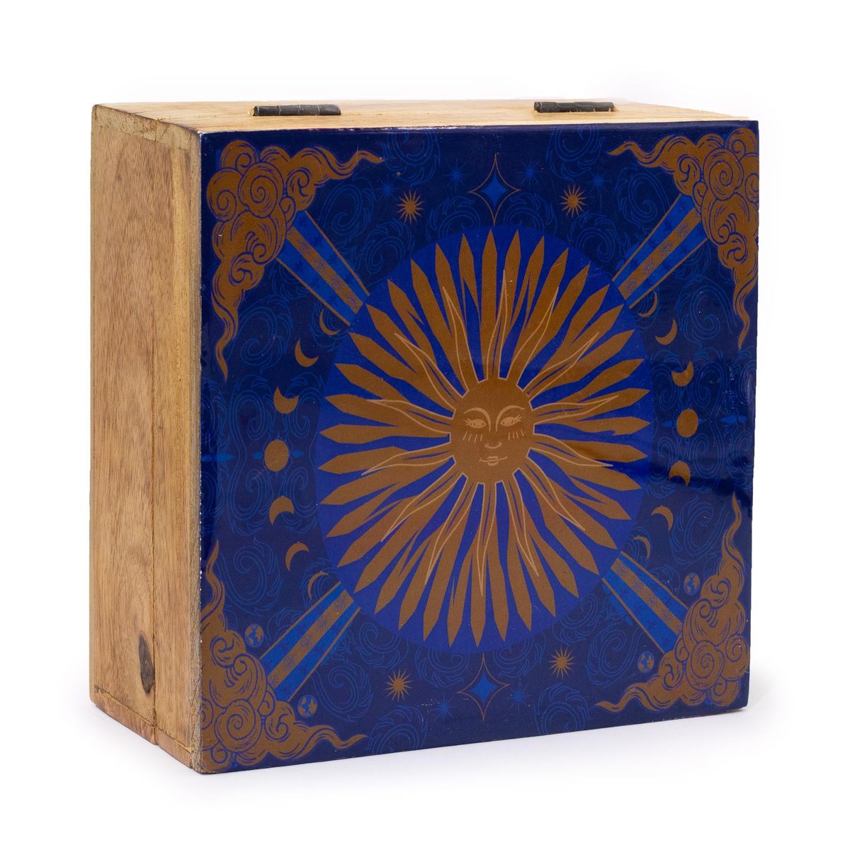 Caixa quadrada grande 15x17,5x8 cm - Sol - HOP HARE