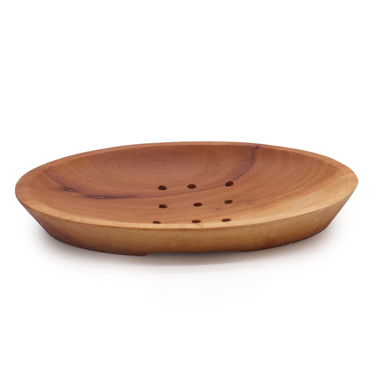 Saboneteira clássica em mogno - Oval