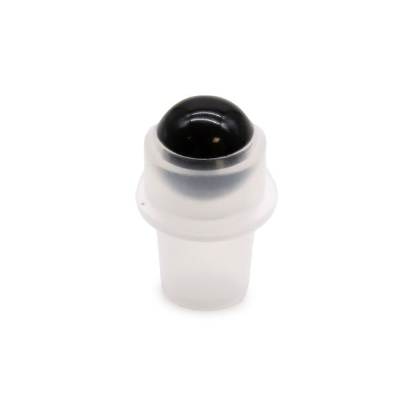 Extrémité de Roll-On de Gemme pour Bouteille de 5ml - Tourmaline Noire