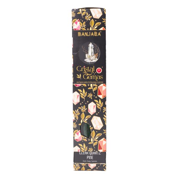 Banjara Cristal Gemmes - Quartz clair pin