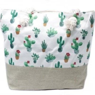 Sac Classique à Corde - Mini Cactus