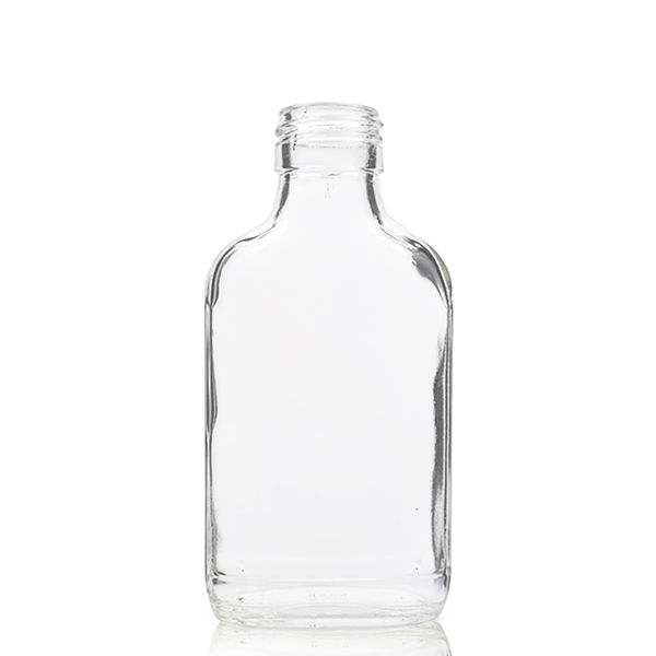 Prozirna Staklena Boca s Aluminijskim Čepom 200ml