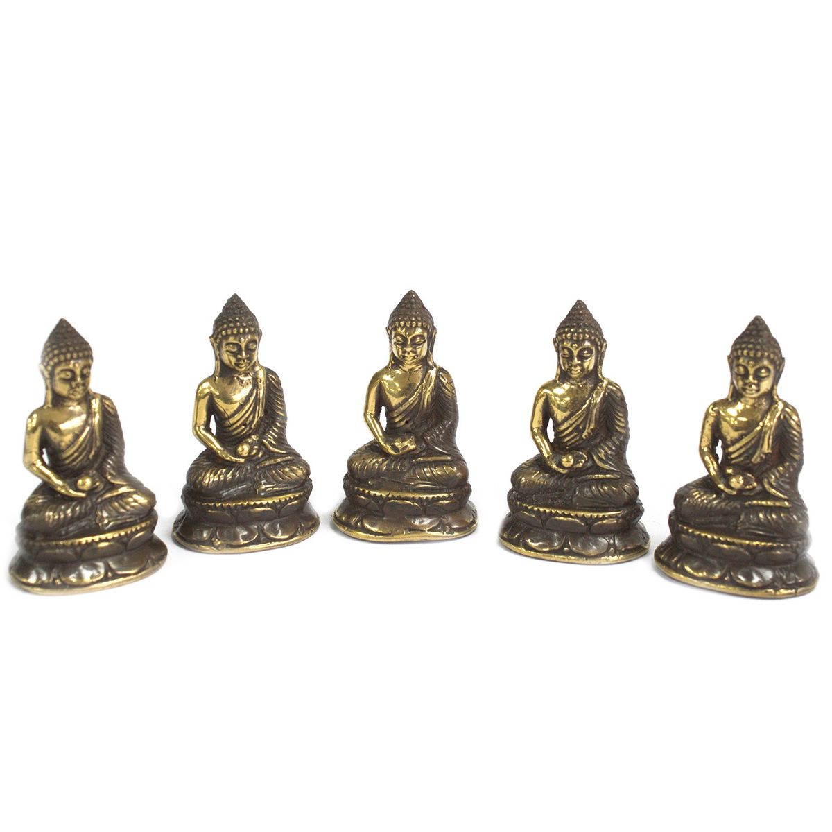 Mini Buda sentado a meditar