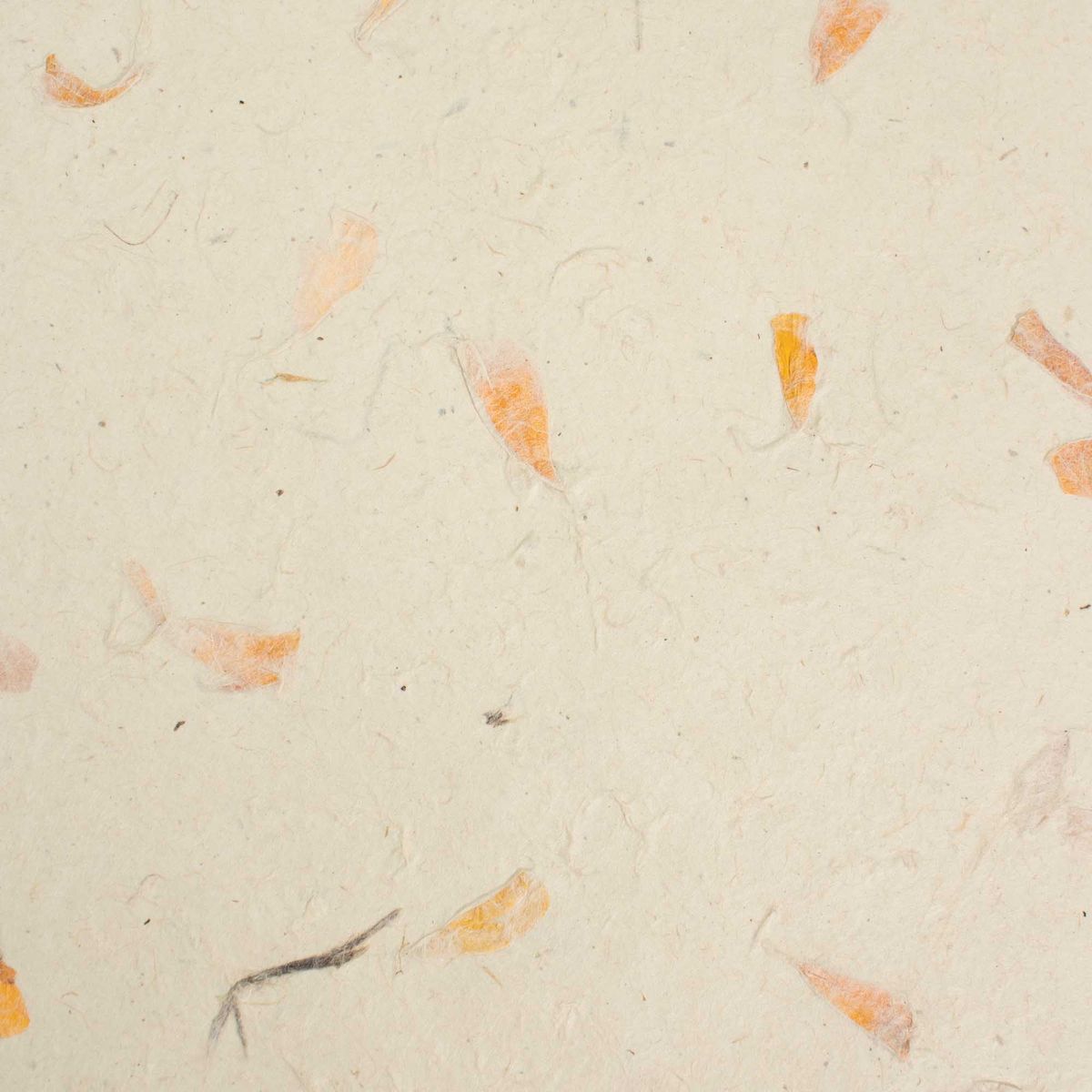 A4 - Papel artesanal Lokta (pacote de 20 folhas) - amarelo calêndula