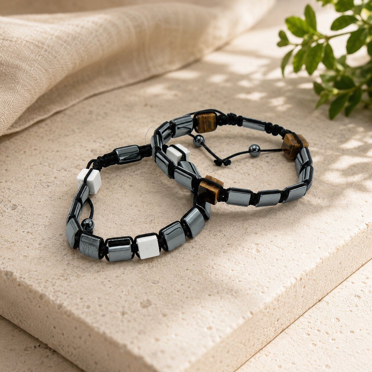 Magnetické Hematitové Náramky Shamballa