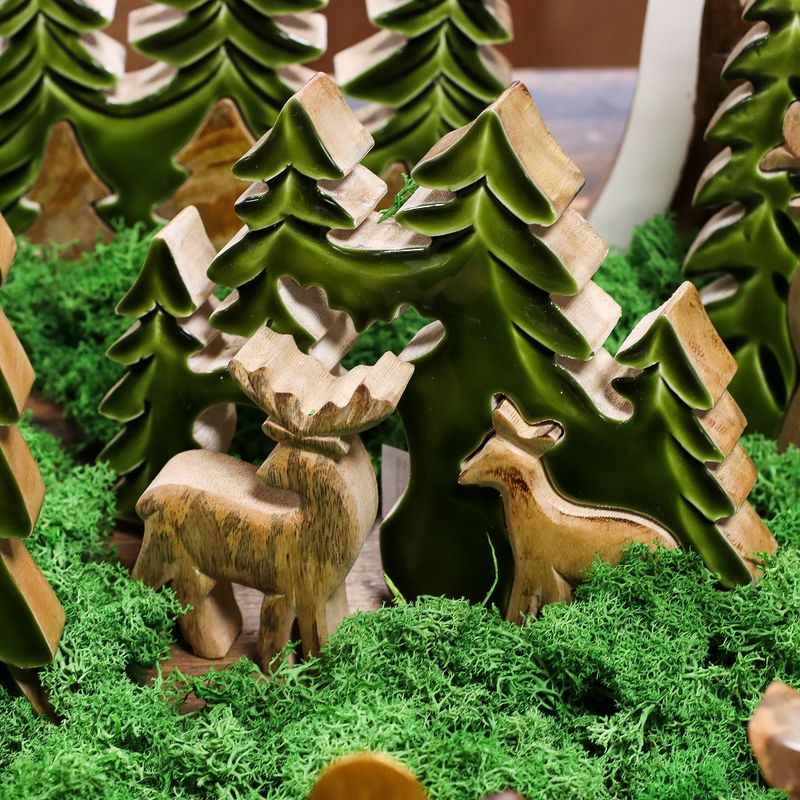 Lost in the Forest -  Two Dear in the Forest 3D Wooden Decoration