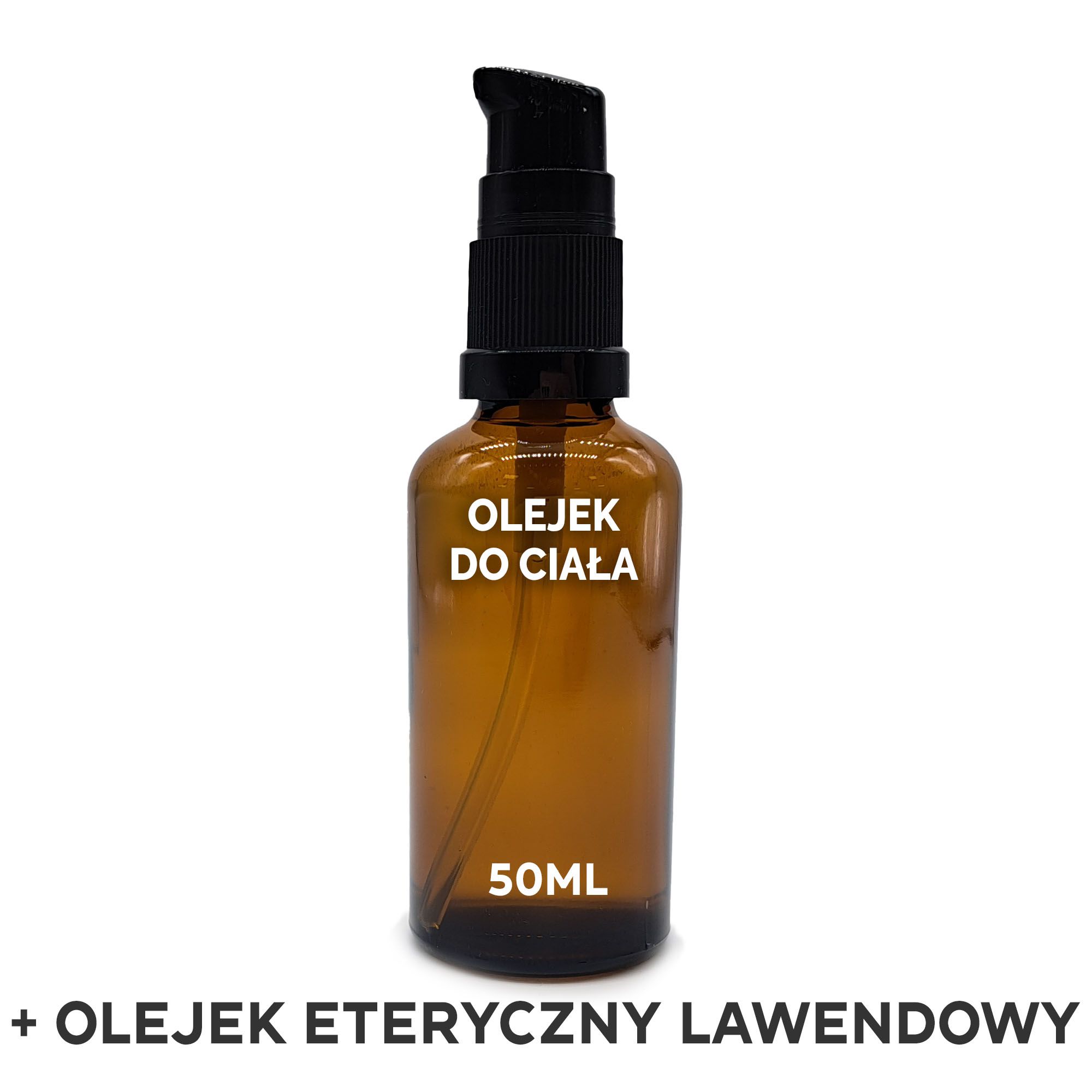 Organiczny Olejek Do Ciała 50 ml - Lawenda - BEZ ETYKIETY
