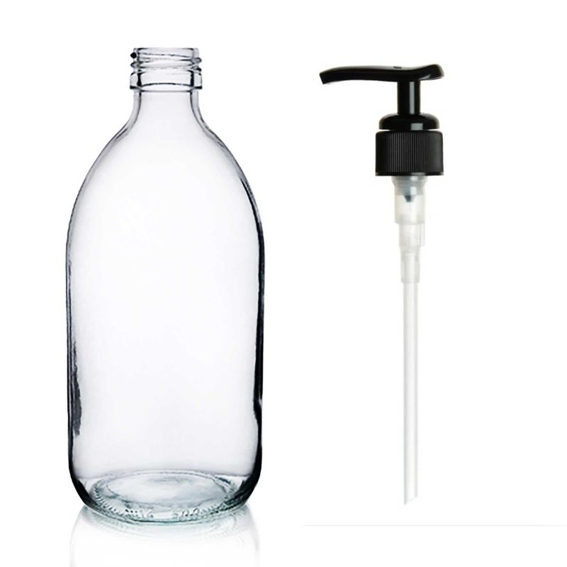 500ml Lékovky z Čirého Skla
