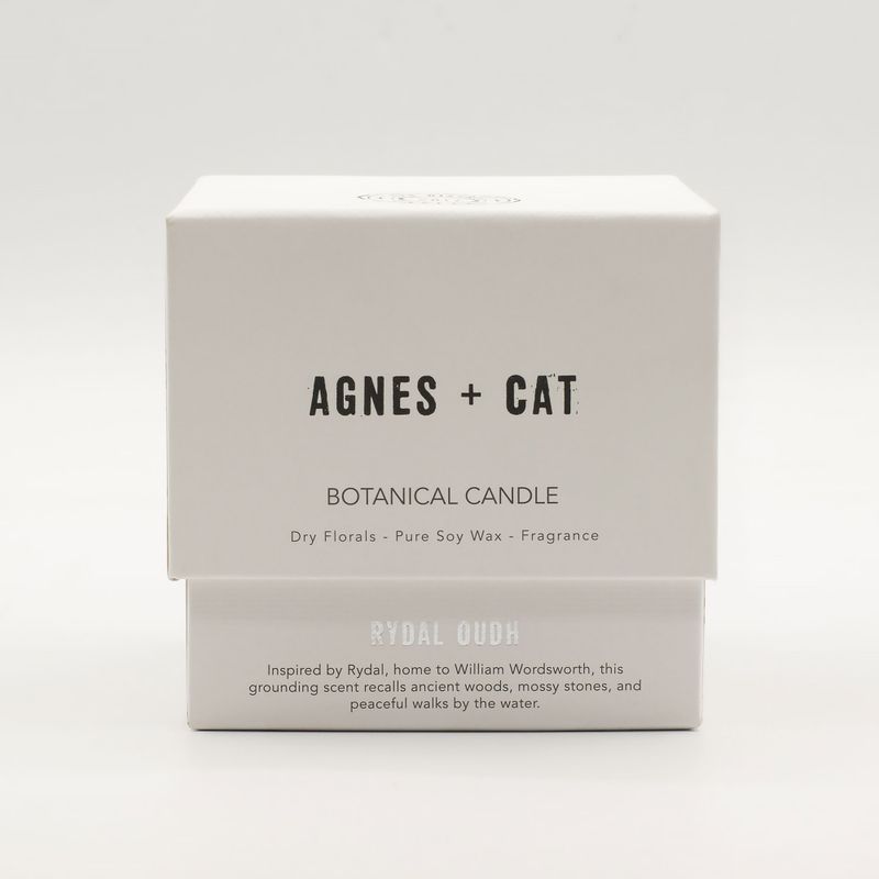 Agnes + Cat Extra Large  Crackle Soy Candle - Rydal Oudh