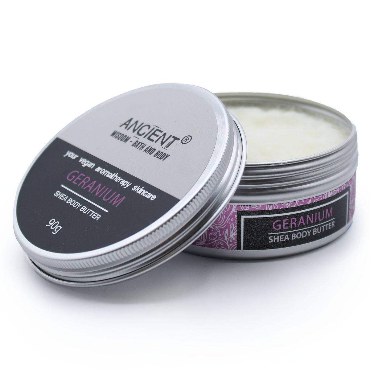 Manteiga Corporal de Karité com Aromaterapia 90 g - Gerânio