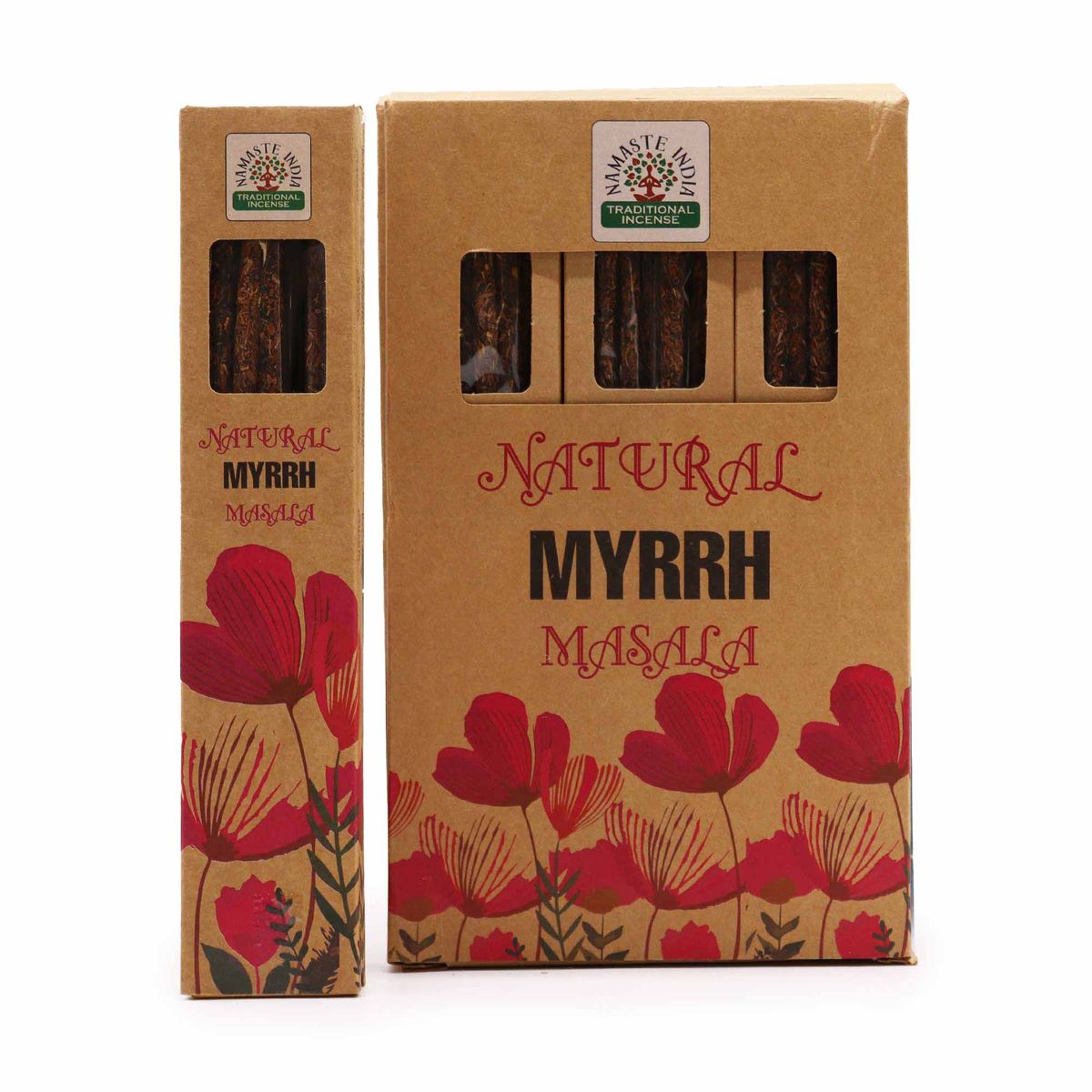 Incenso Botânico Natural Masala - Mirra
