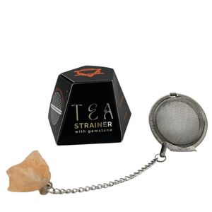 gemstone tea strainer