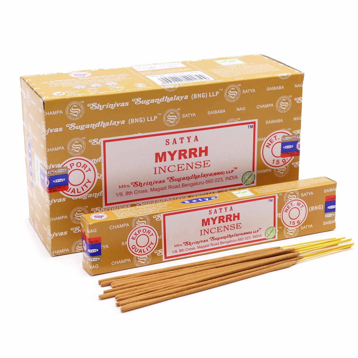Incenso Satya Varetas 15g - Mirra