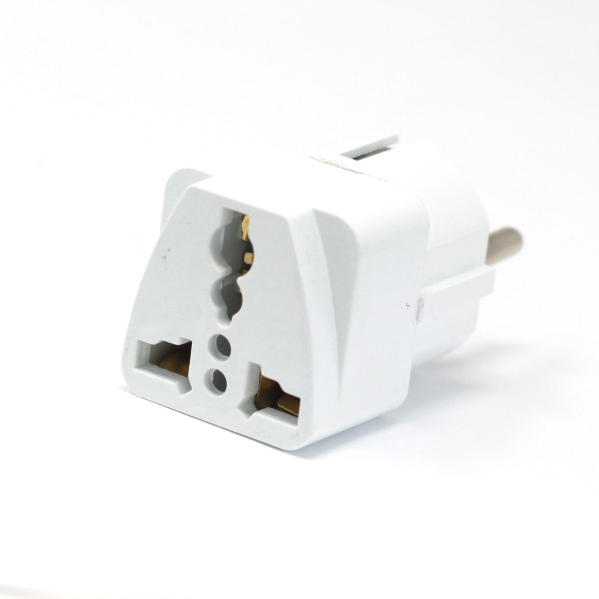 Adaptador de tomada do Reino Unido pra UE