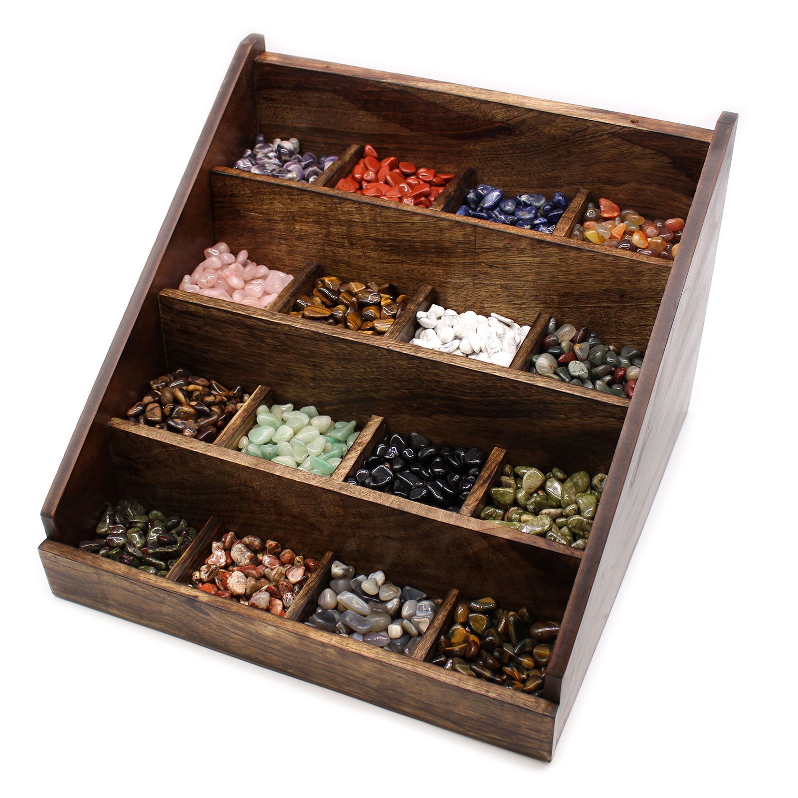 Малки африкански полирани камъни - комплект за начинаещи