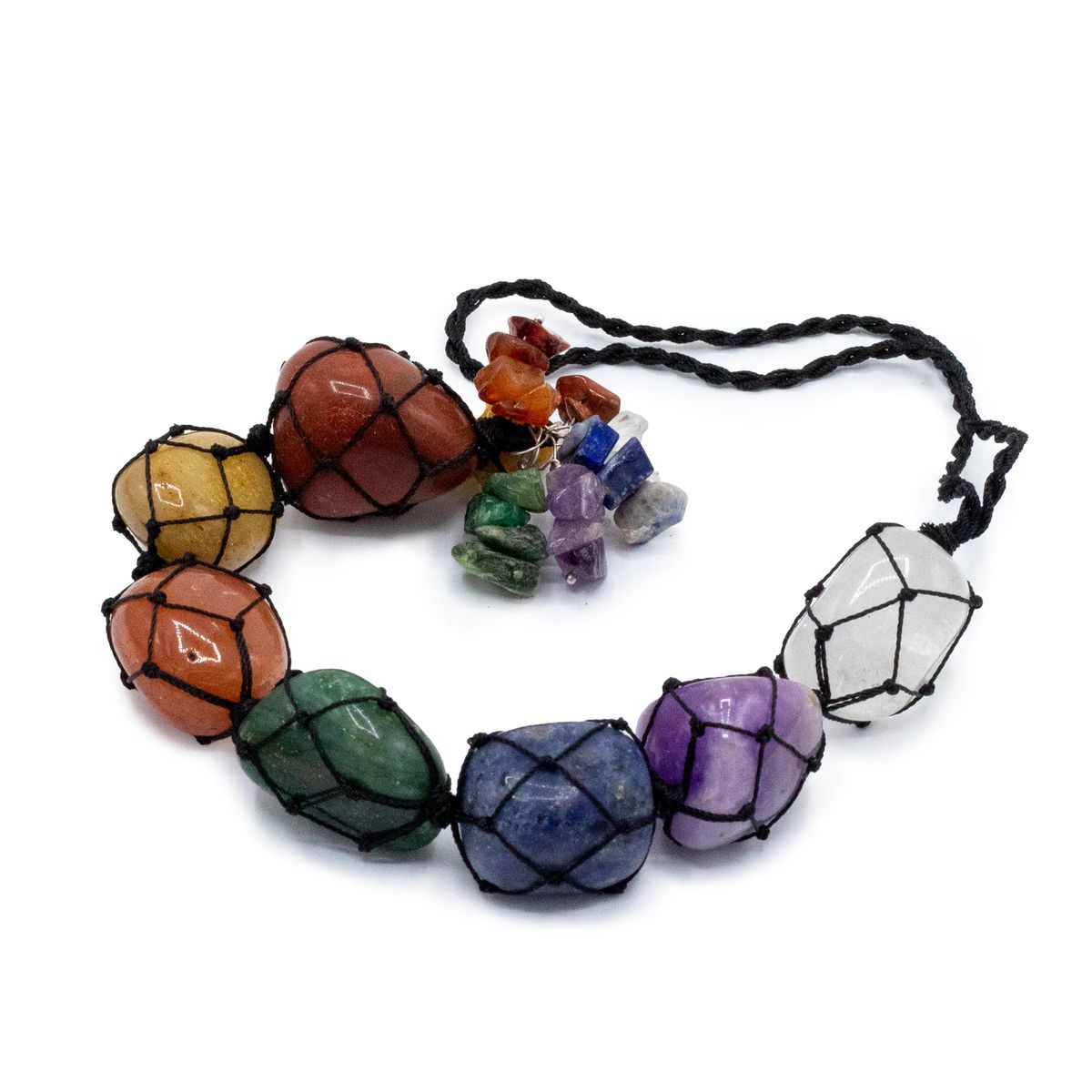 Pingente de Pedra Chakra - Sete Chakras