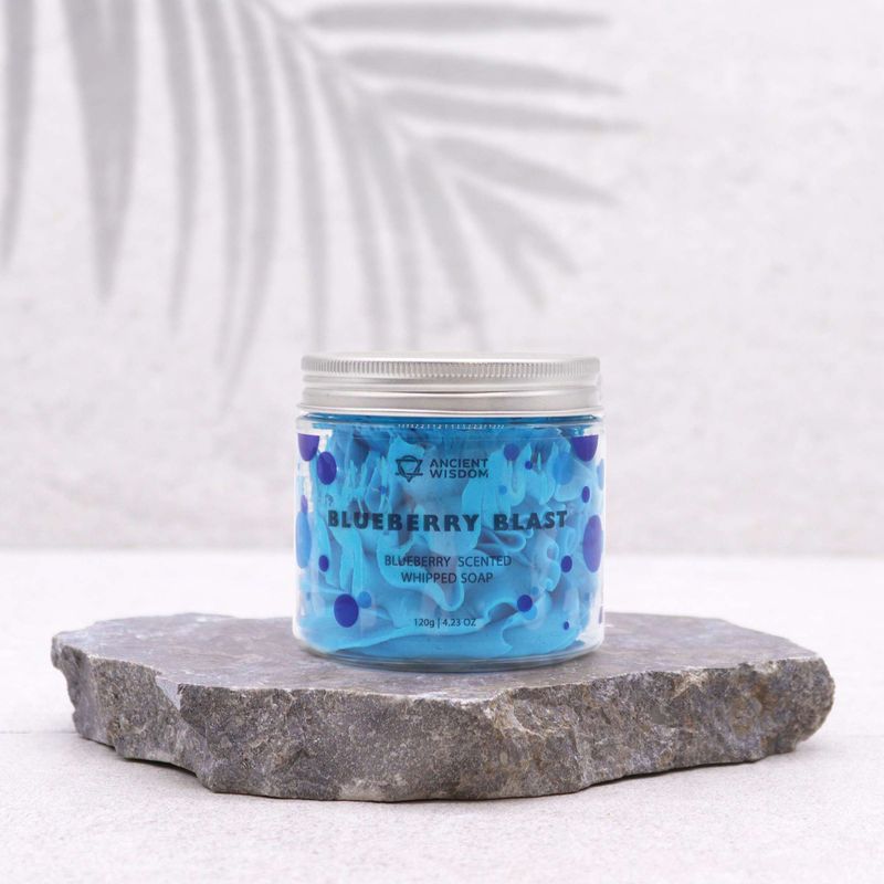 Jabón de Crema Batida de Arándanos 120g