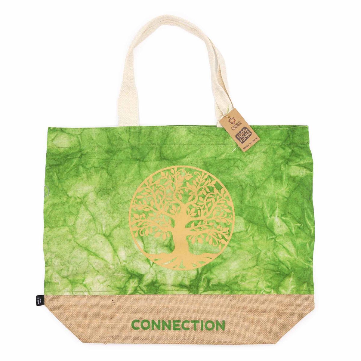 Saco All Natural - Verde - Árvore da Vida - Conexão