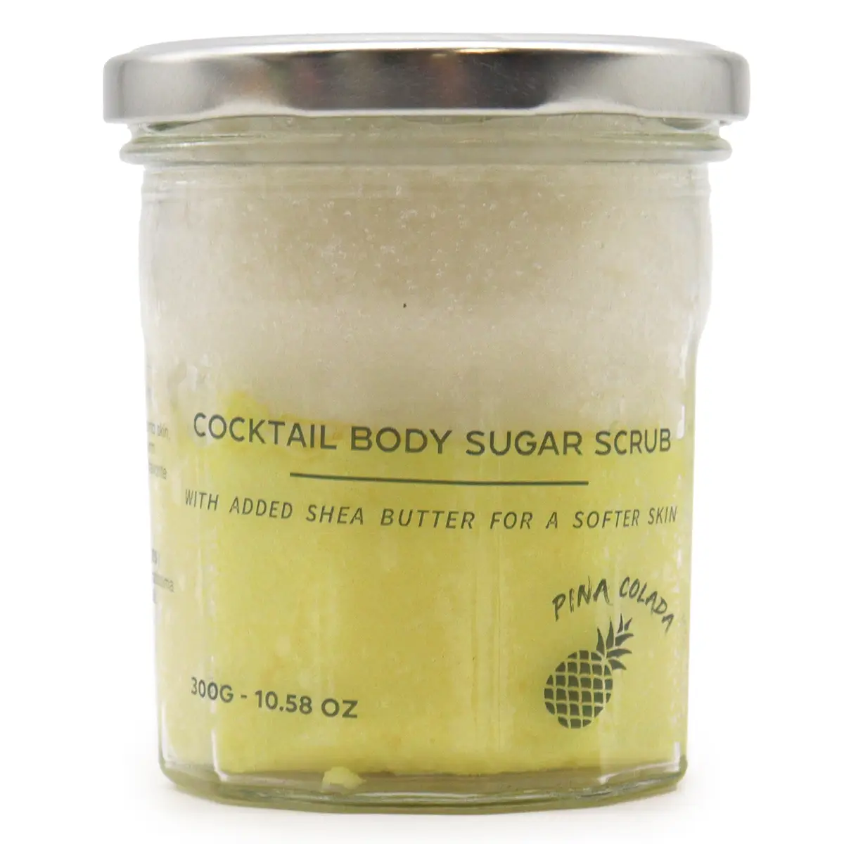 Fragranced Sugar Body Scrub - Pinacolada 300g — Body · GlowDuty apothecary