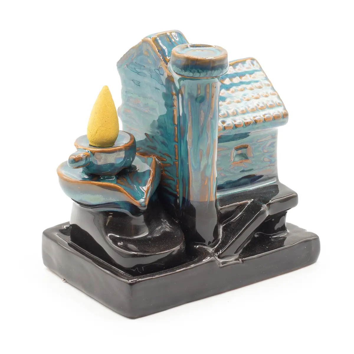 Backflow Incense Burner - Watermill House — Incense · GlowDuty apothecary
