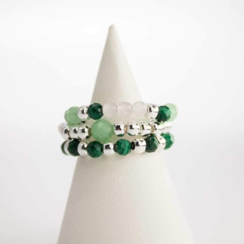 Ring Sets Nymph Spirit Gemstone - Forest Spirit