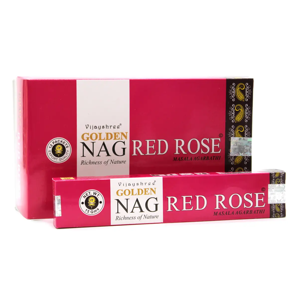 15g Golden Nag - Red Rose — Incense · GlowDuty apothecary