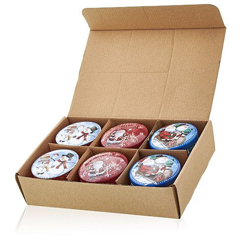 Art Tin Candles - Винтидж Коледа - Портокал с подправки