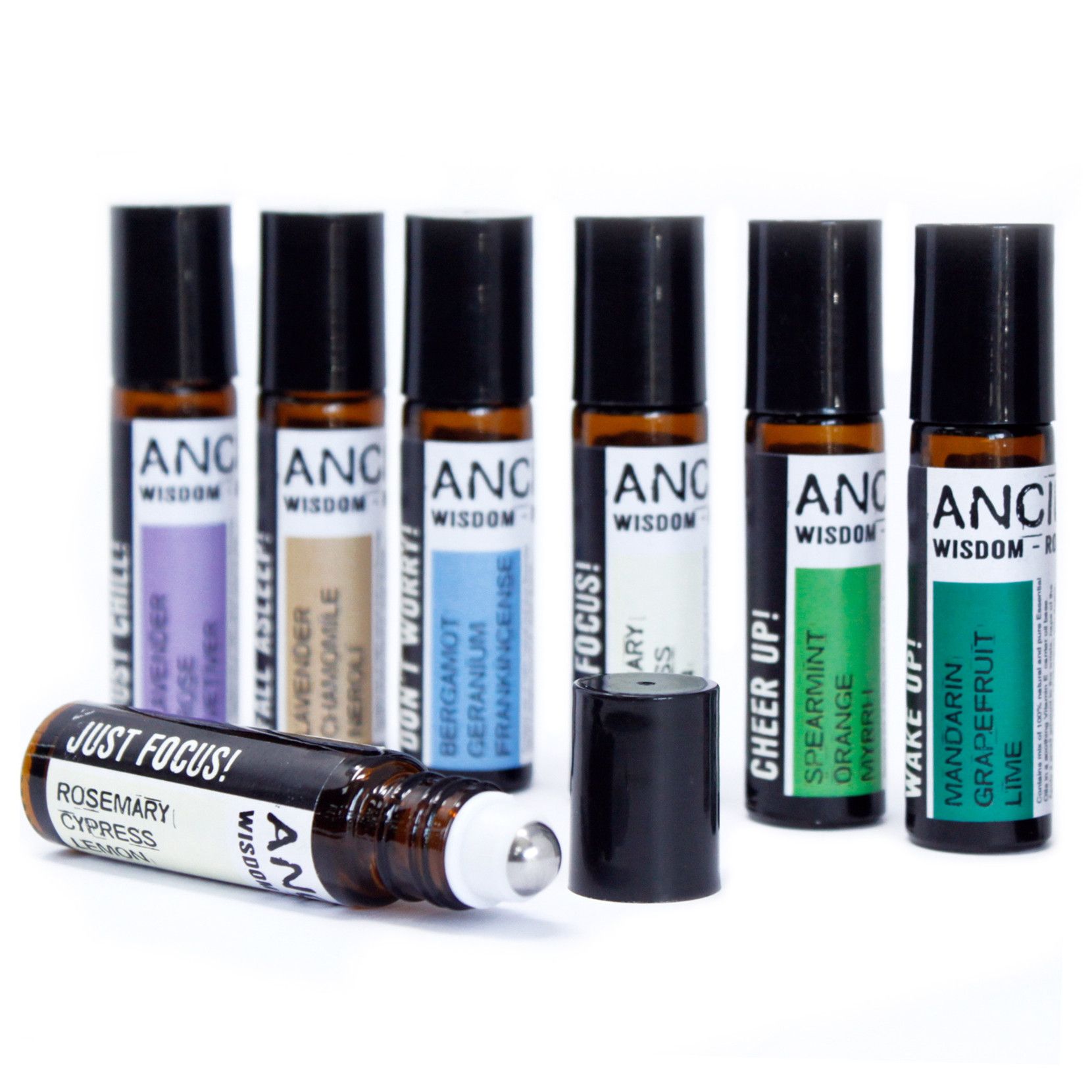 Pack de Inicio de Mezclas de Aceites Esenciales Roll On