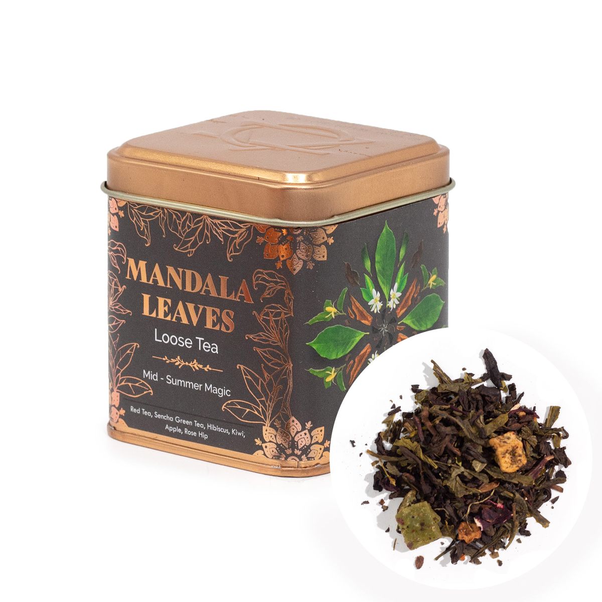Chá artesanal Magia de Verão - 50 g Lata