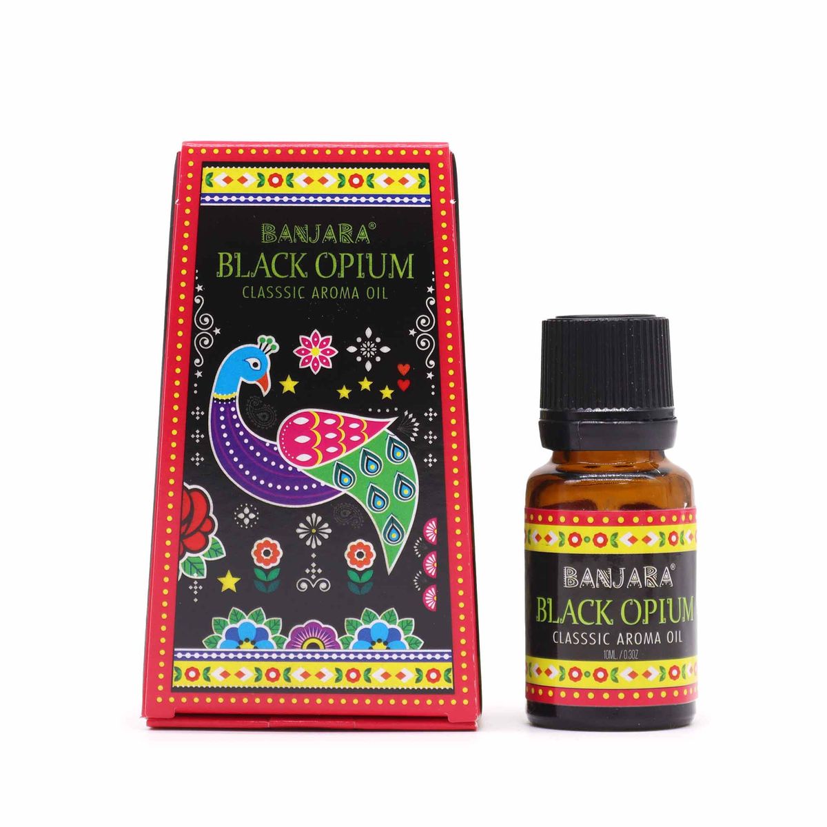 Óleo perfumado da Índia Banjara 10 ml - Ópio preto
