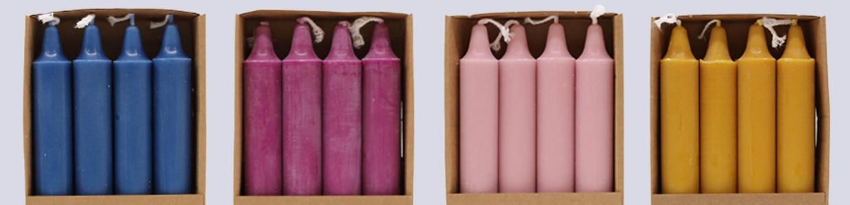 Pure Natural Wax Dinner Candle
