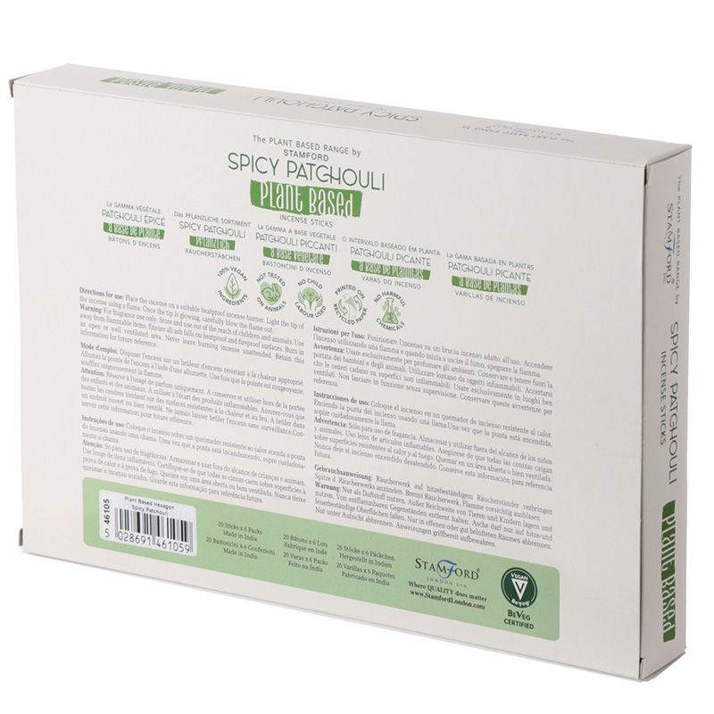 Encens à Base de Plantes - Patchouli Epicé
