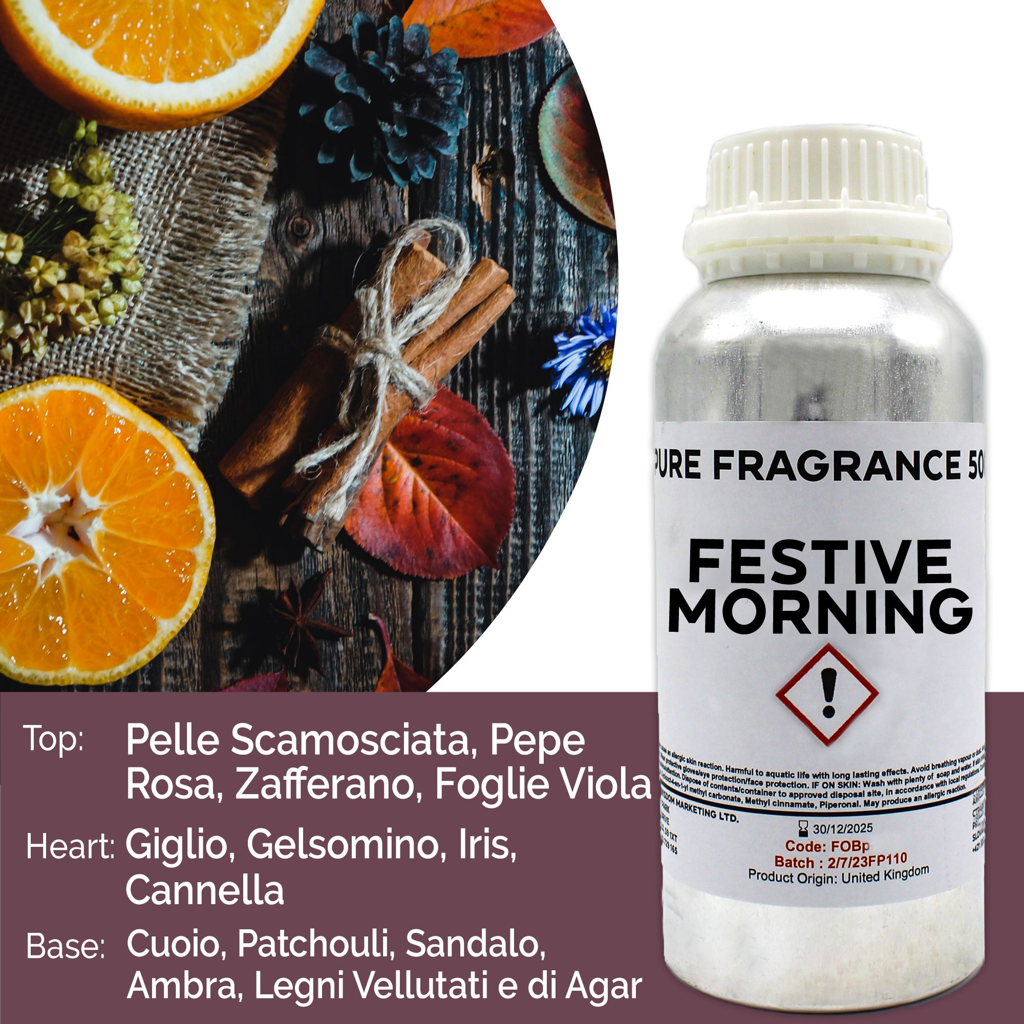 Fragranza Pura 500g - Mattinata Festiva