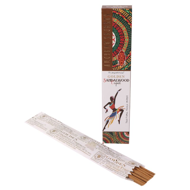 15g Golden Copal et Bois de Santal
