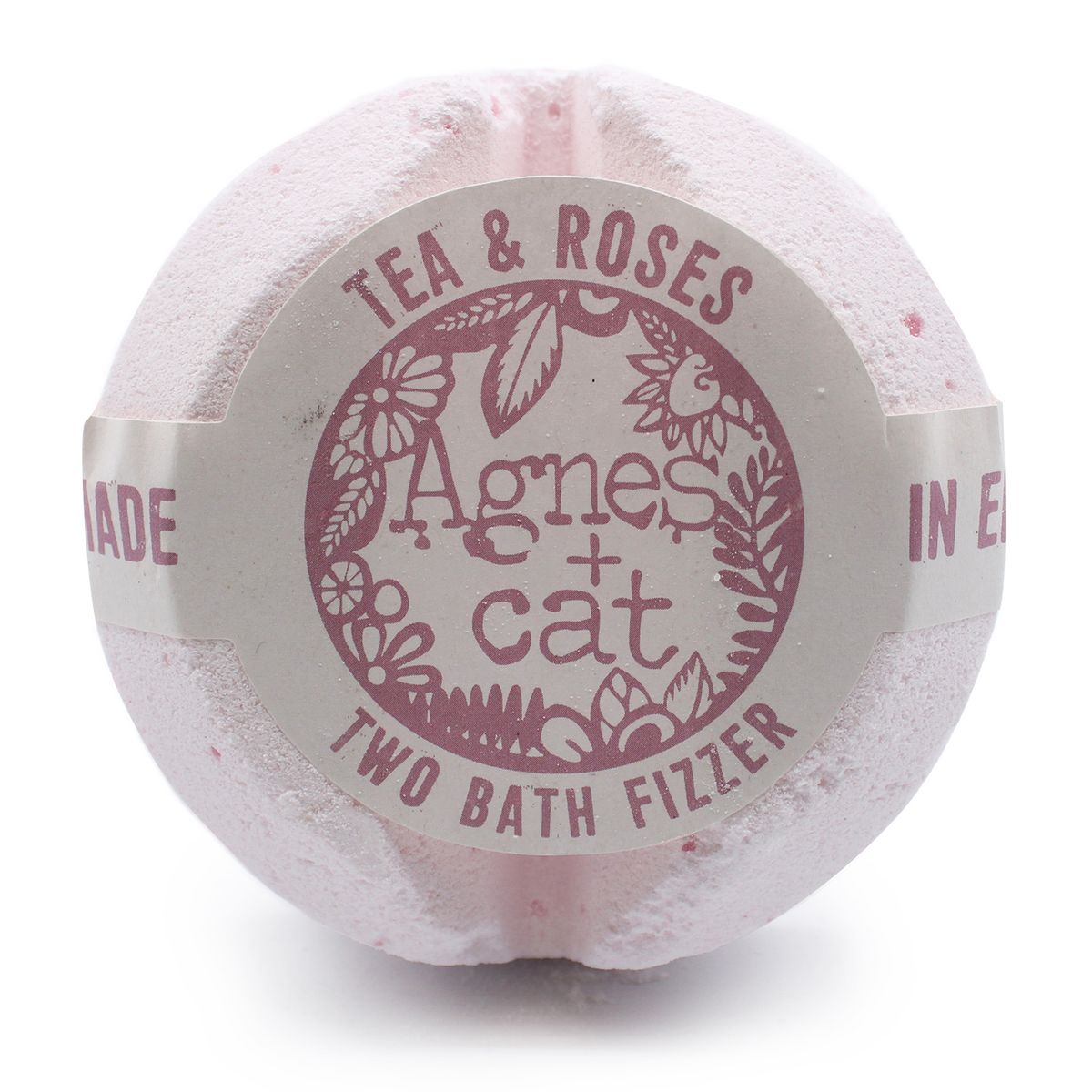 Bomba de banho Agnes + Cat - Chá e Rosas