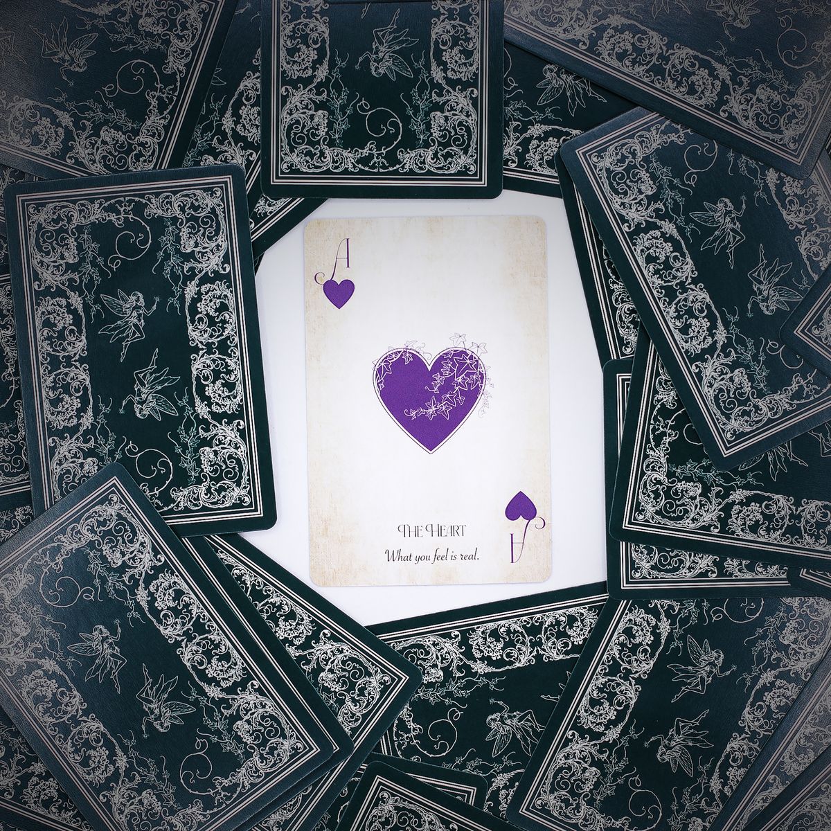 Reino das Fadas: Cartas de jogo e de oráculo – Tema de fadas